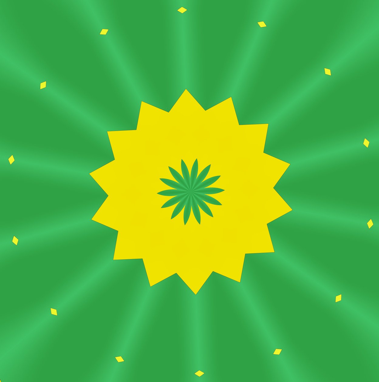 ornament #22,2019,(kombinovaná média) od Alex Caminker