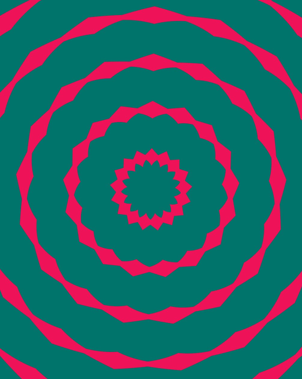 ornament #5,2019, (tisky) od Alex Caminker