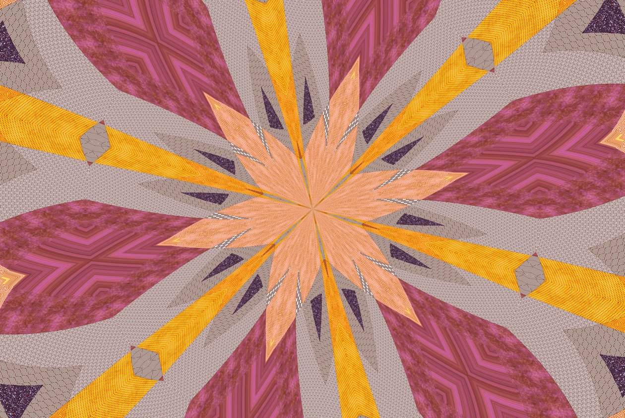 ornament #73,2019,(kombinovaná technika) od Alex Caminker