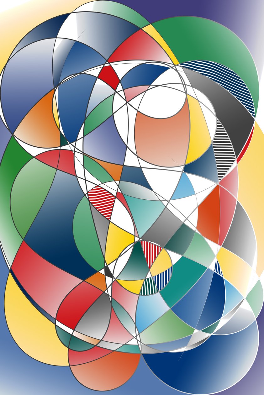 přítomnost dutin, 2019, (gradient) od Alex Caminker