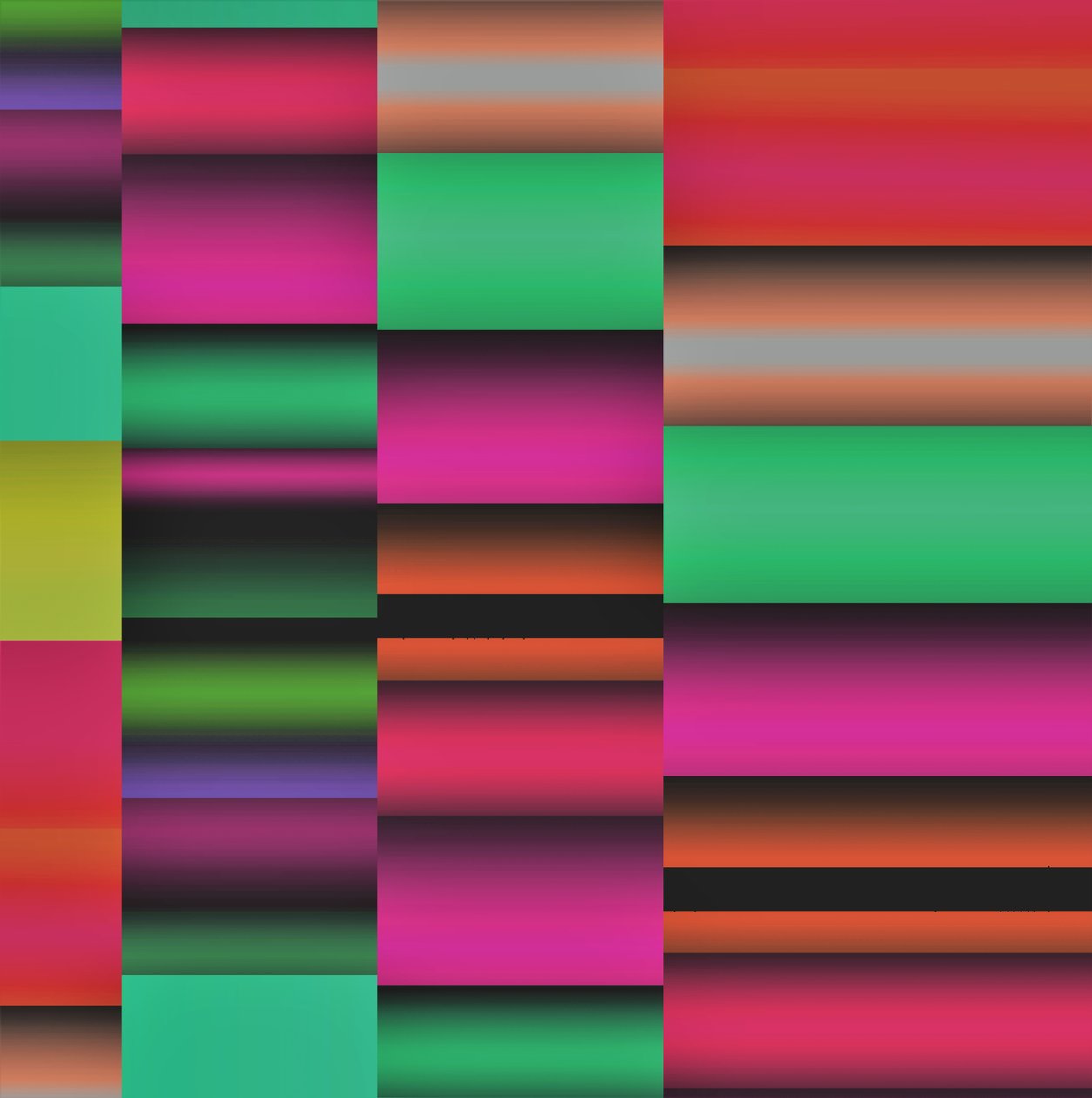 píseň večera, 2017, (gradient) od Alex Caminker