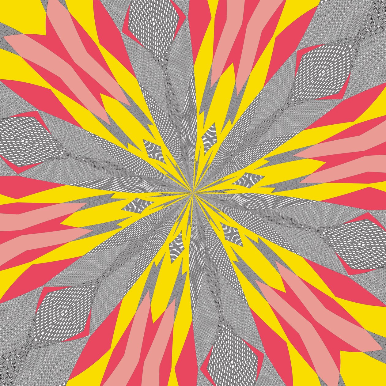 symetrie #22, 2019, (kombinovaná média) od Alex Caminker