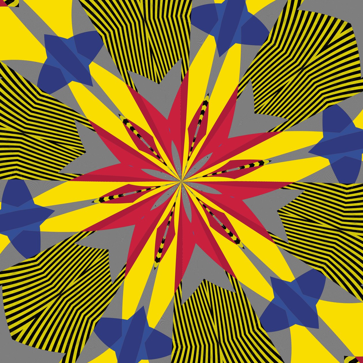 symetrie #30,2019,(kombinovaná média) od Alex Caminker