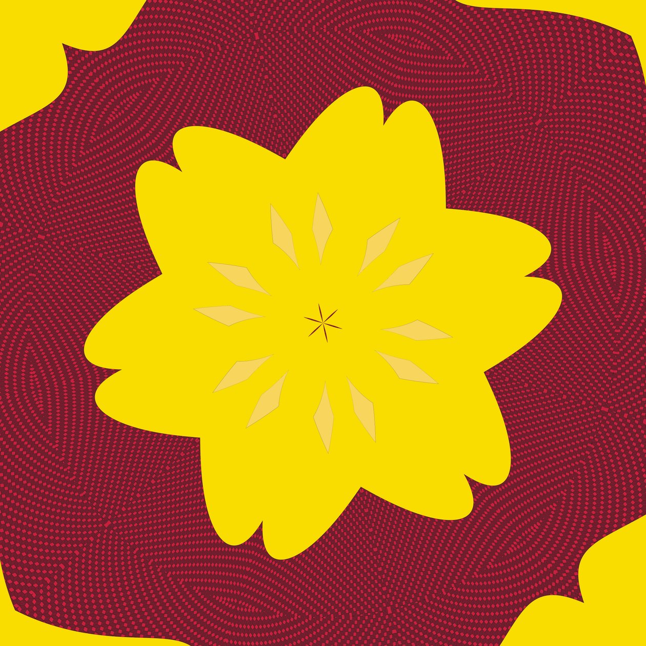 symetrie #50,2019,(kombinovaná média) od Alex Caminker