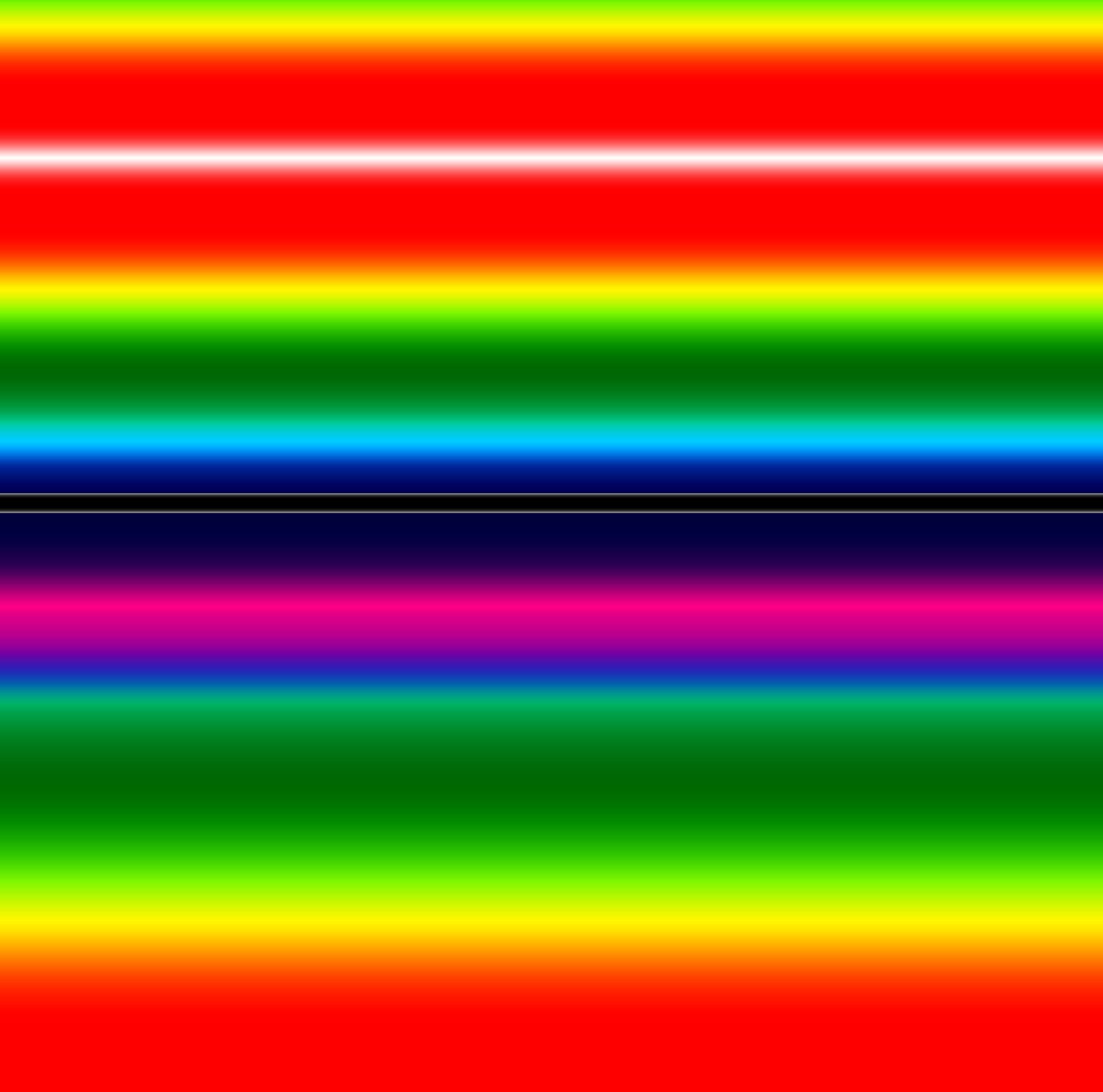 dva světy, 2019, (gradient) od Alex Caminker