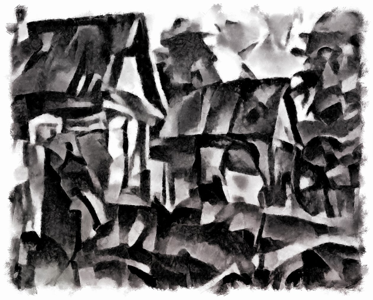 zobrazit (černá) #2,2016, od Alex Caminker