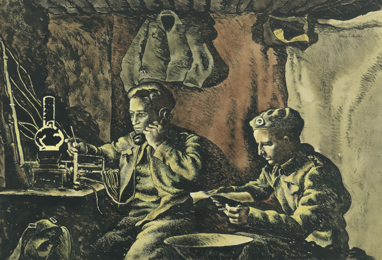 Dugout u Nijmegenu od Alex Colville