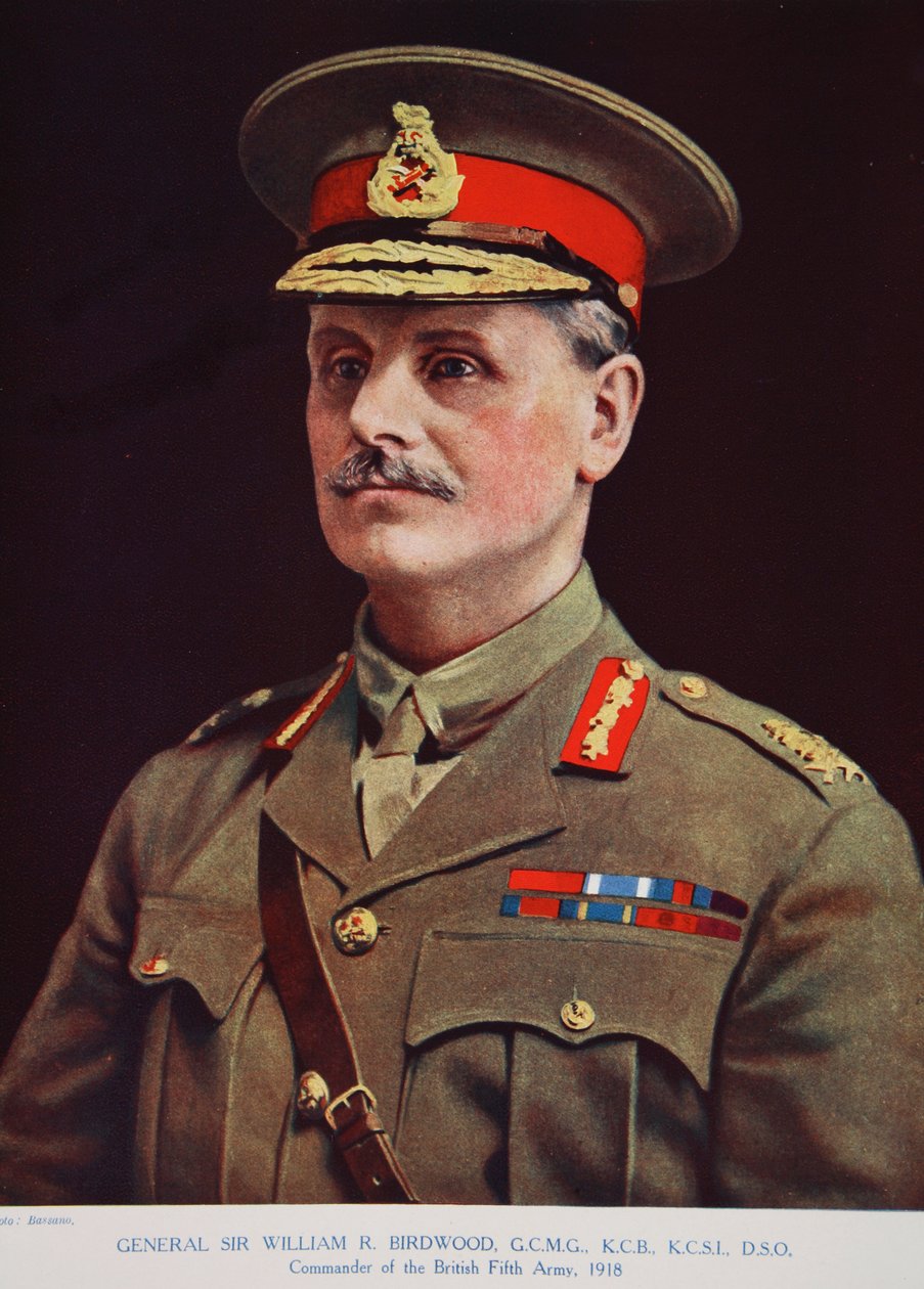 Generál Sir William R. Birdwood, 1914-19 od Alexander Bassano