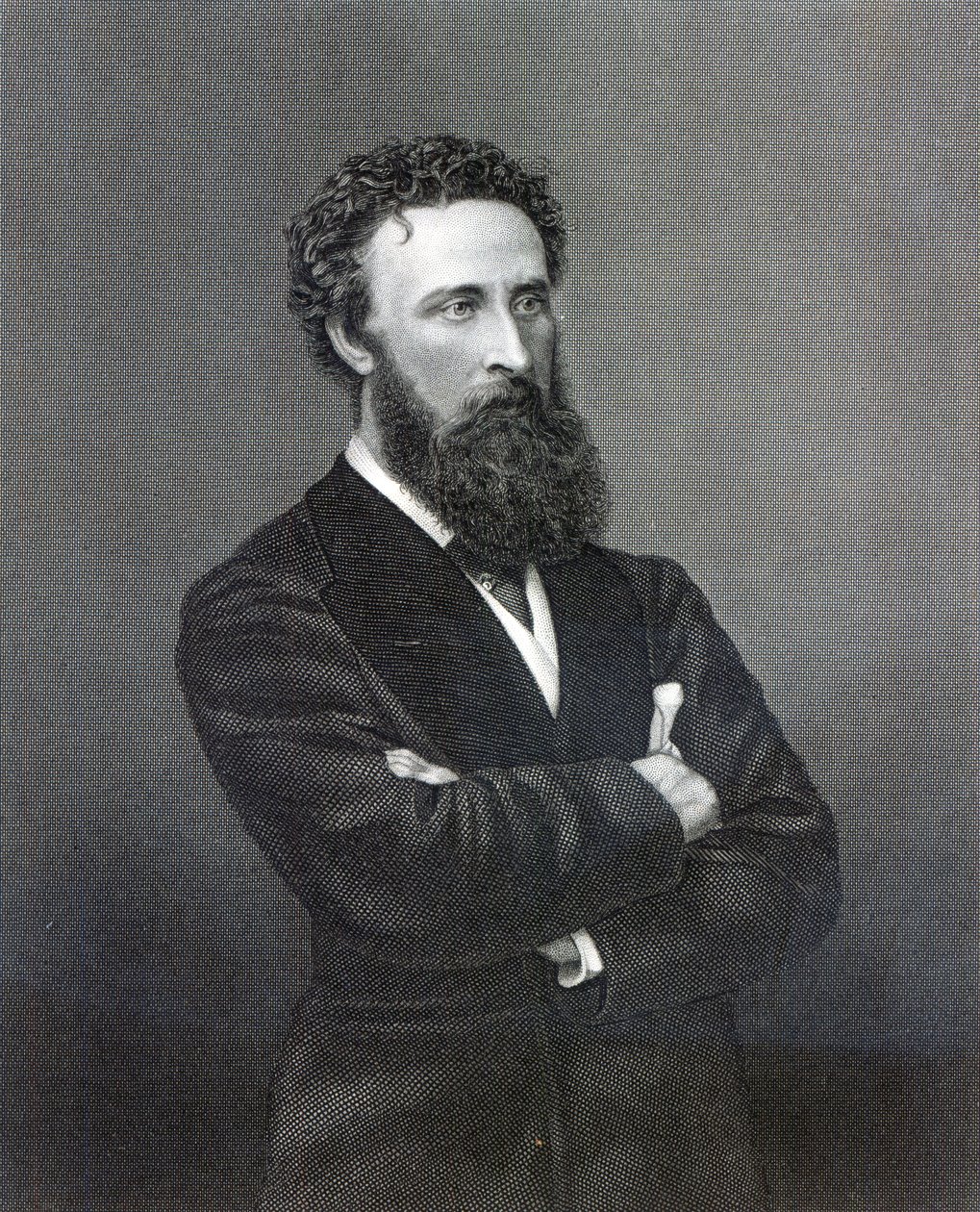 Lord Lytton, vyrytý Edwardem Stodartem od Alexander Bassano