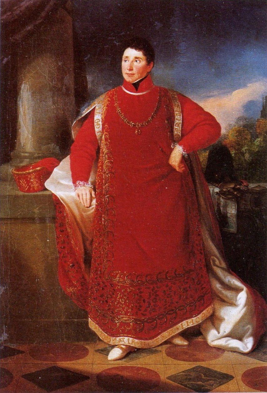 Charles Alain de Rohan jako rytí ádu zlatého rouna od Alexander Clarot