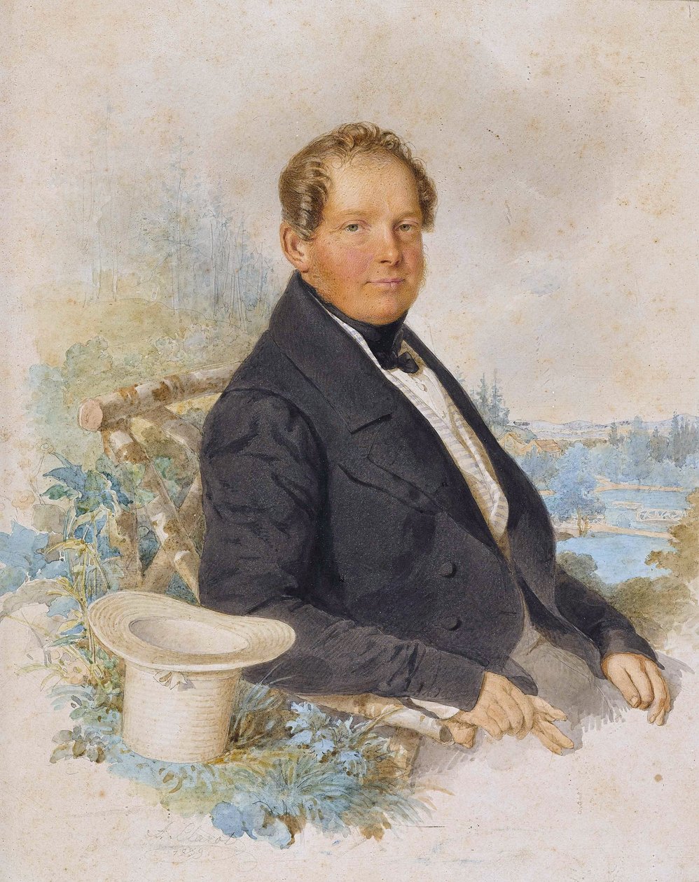 Korunní princ Friedrich Wilhelm Pruska (1795-1861) od Alexander Clarot
