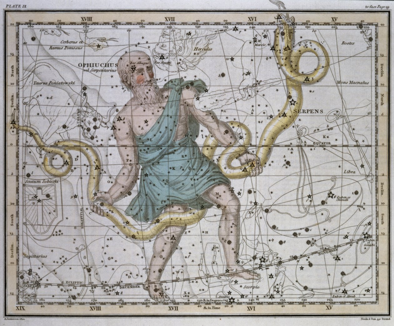 Ophiuchus nebo Serpentarius, z 