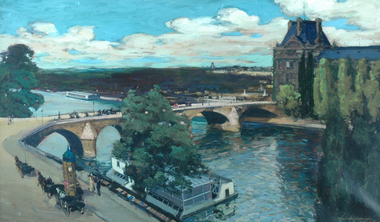 Seina, Paříž, 1907 od Alexander Jamieson