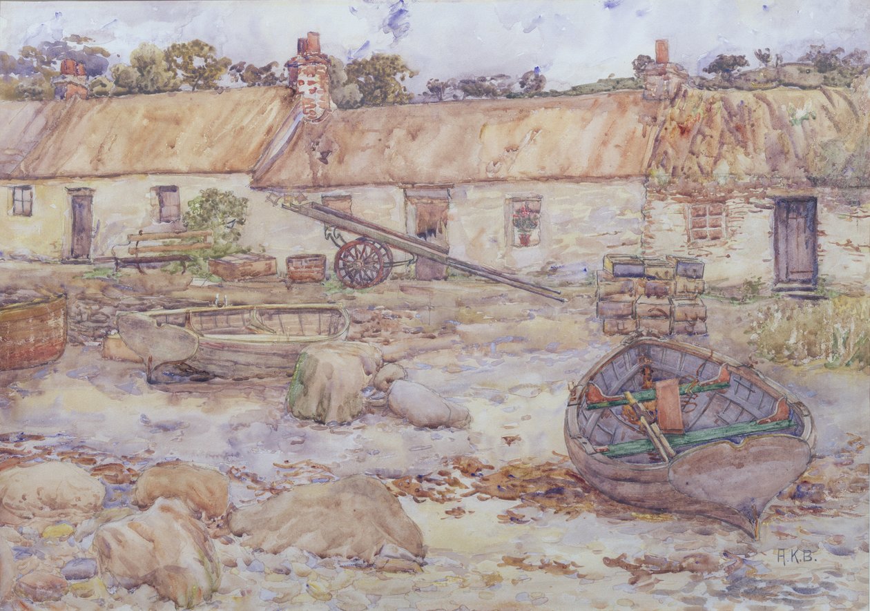 Tarbert, Loch Fyne od Alexander Kellock Brown