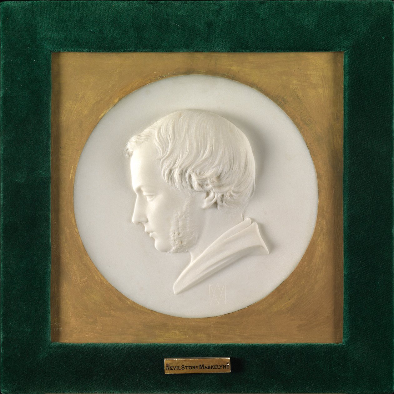 Nevil Story Maskelyne (mramor) (pár 869548) od Alexander Munro