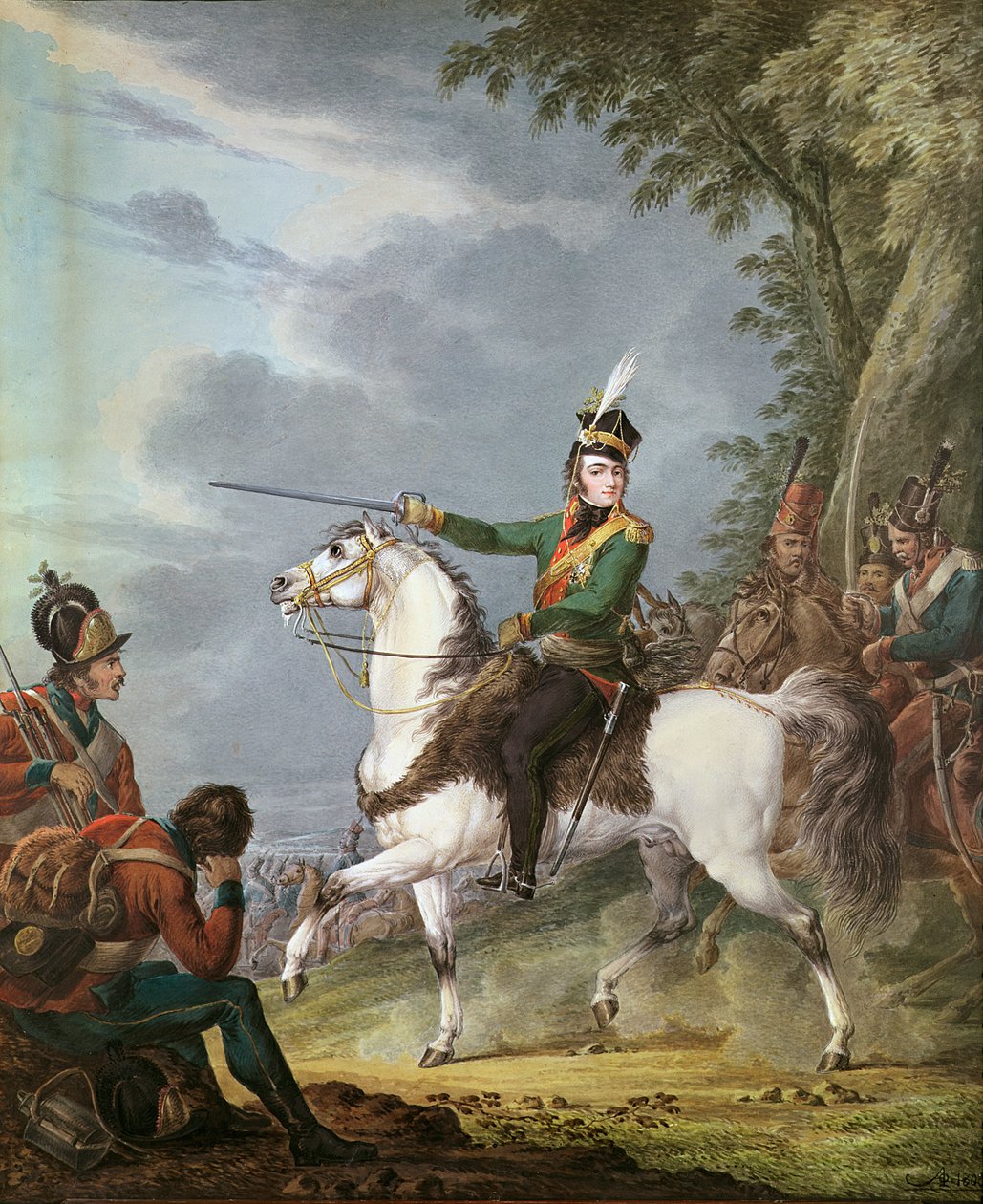 Kníže Jozef Antoni Poniatowski (1763-1813) 1809-13 od Alexander Osipovich Orlowski