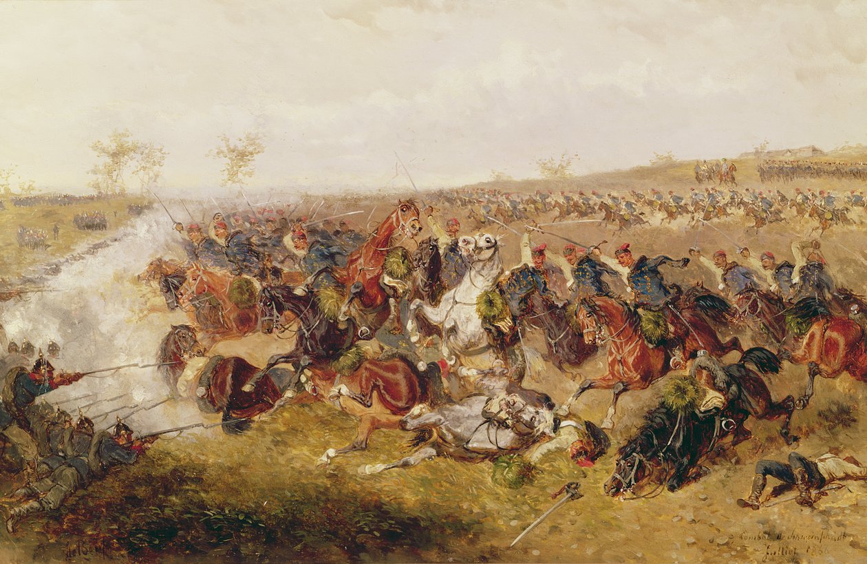 Bitva u Schweinschaedelu, 29. července 1866 od Alexander von Bensa