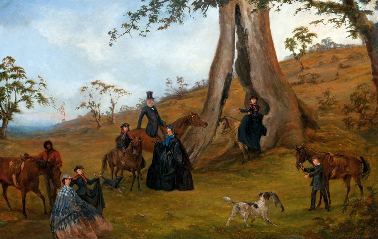 Rodina Gilbertových od Alexander Schramm
