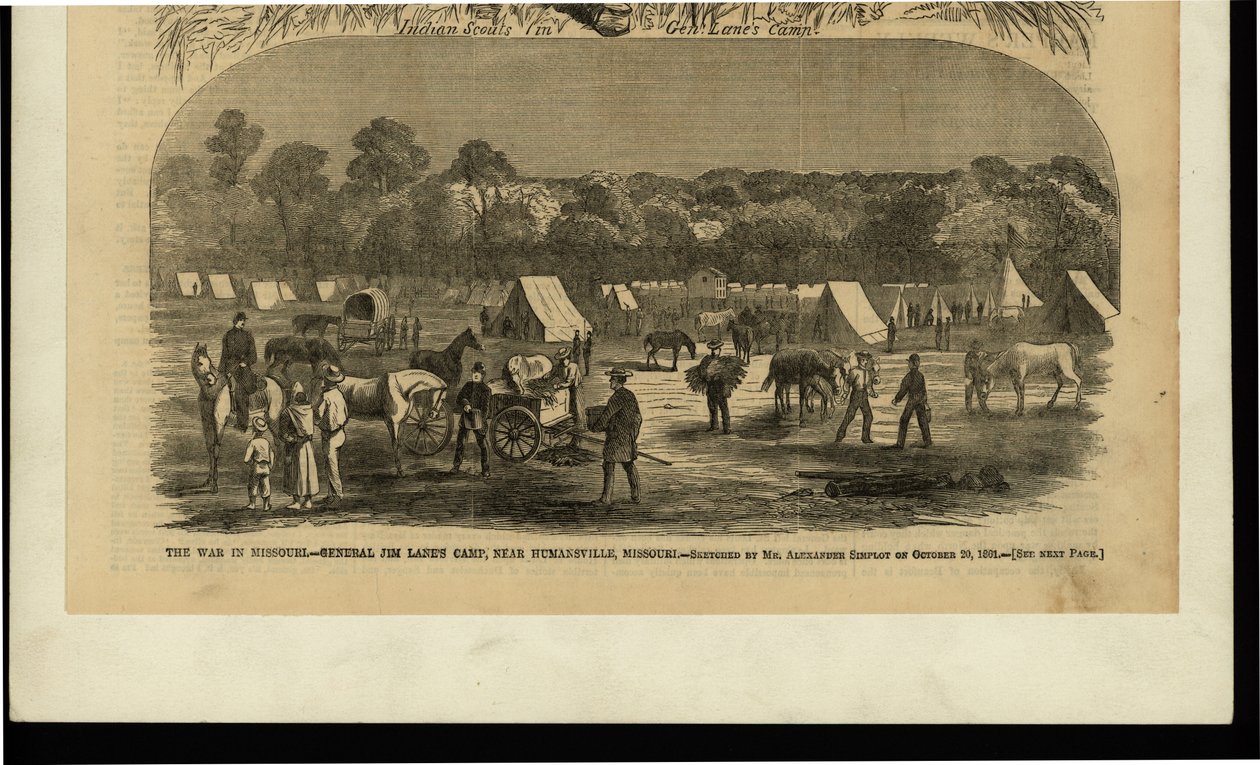 Válka v Missouri - generál Jim Lane od Alexander Simplot