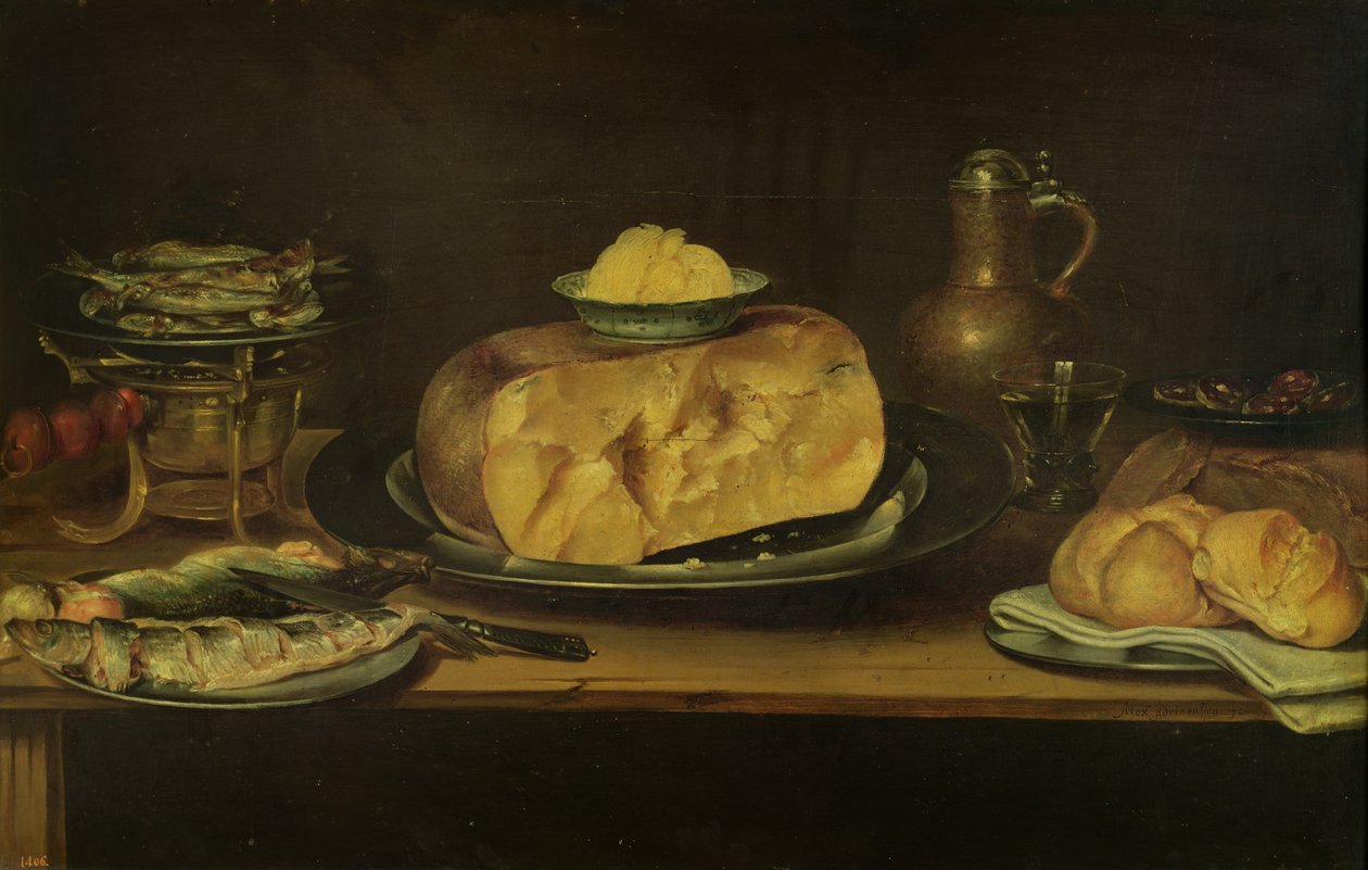 Stálý život od Alexander van Adriaenssen