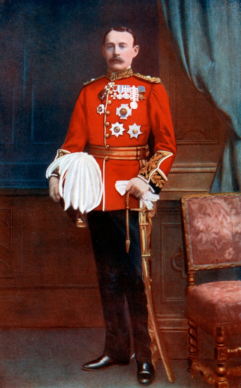 Generálporučík Sir Archibald Hunter, velící 10. divizi, Jižní Afrika, 1902. od Alexander Bassano