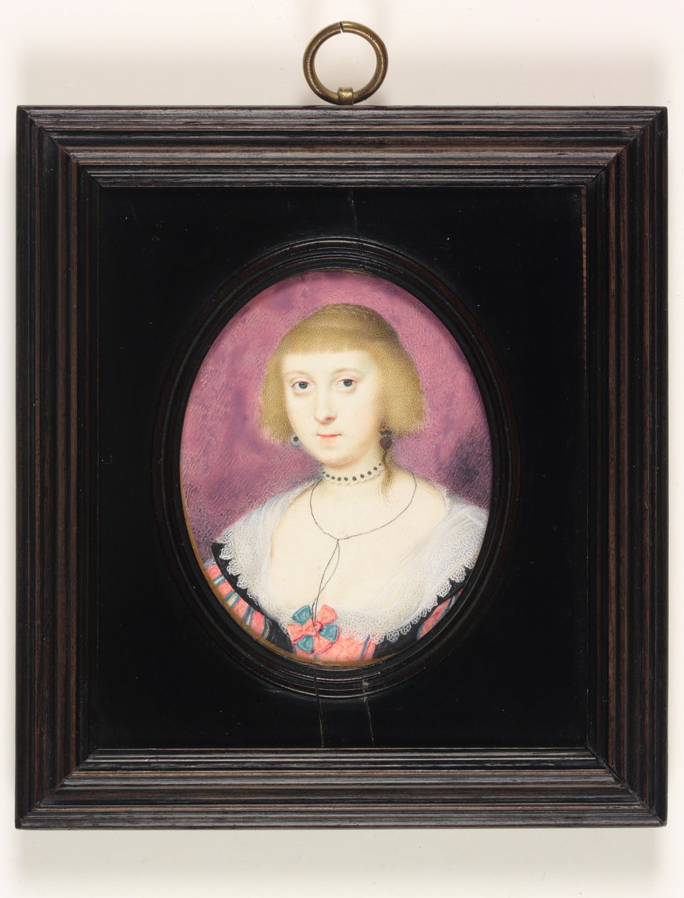 Lady Katherine Manners, vévodkyně z Buckinghamu (akvarel na pergamenu) od Alexander Cooper
