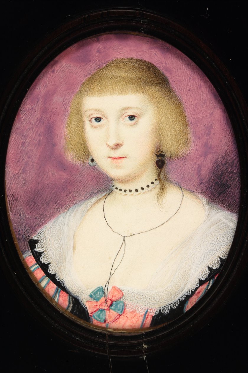 Lady Katherine Manners, vévodkyně z Buckinghamu (akvarel na pergamenu) od Alexander Cooper