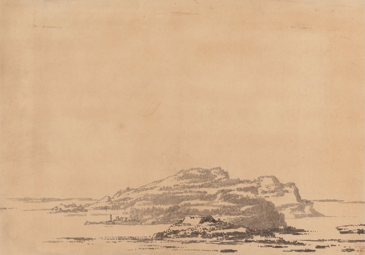 Fantastická krajina od Alexander Cozens
