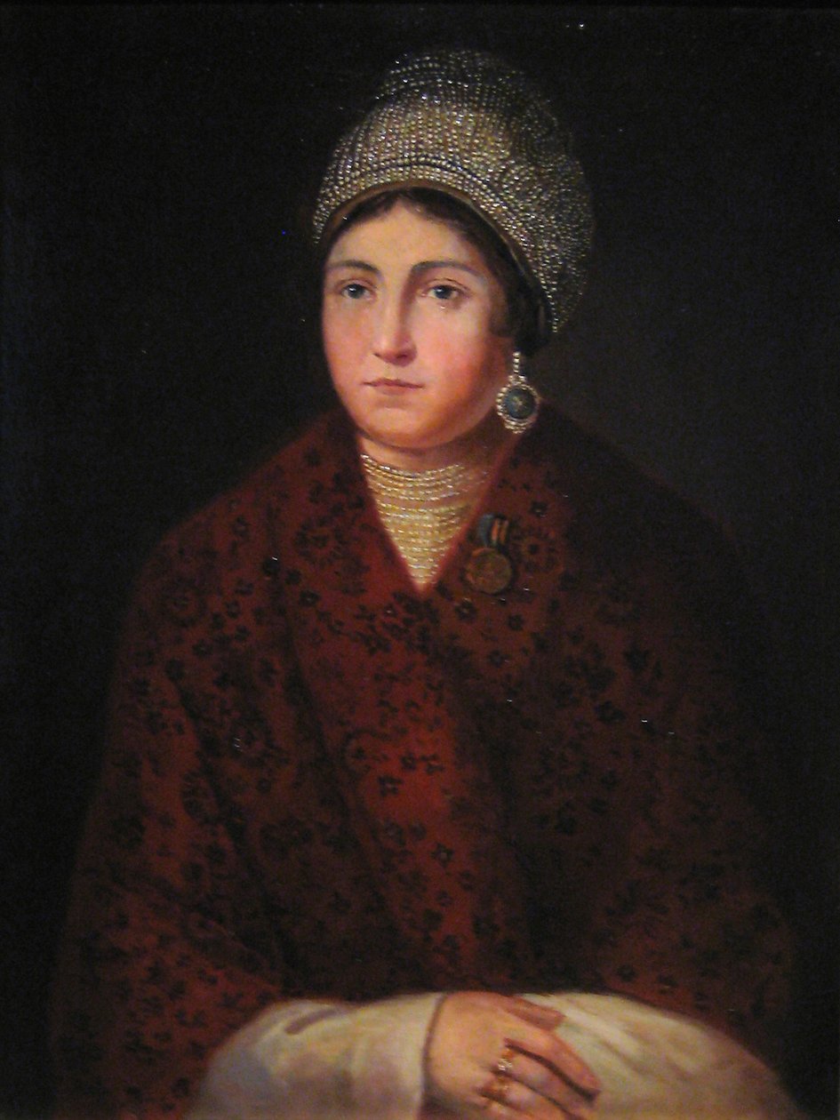 Vasilisa Kožina, 1813 od Alexander F. Smirnov