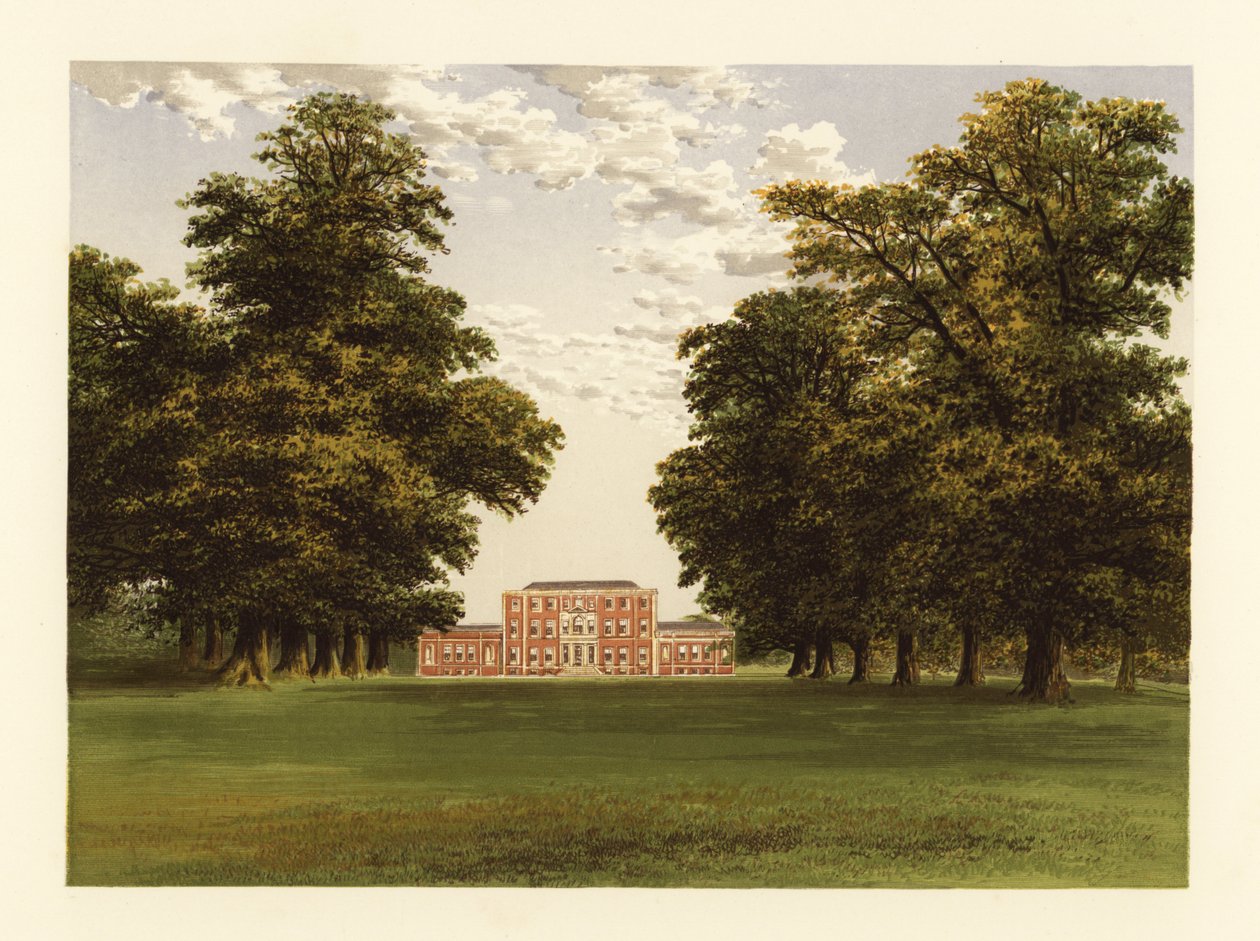 Aldby Park, Yorkshire, Anglie. od Alexander Francis (after) Lydon