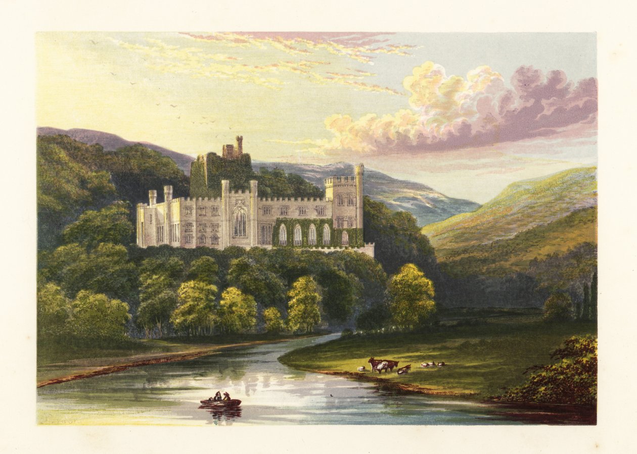 Zámek Arundel, Sussex, Anglie. od Alexander Francis (after) Lydon