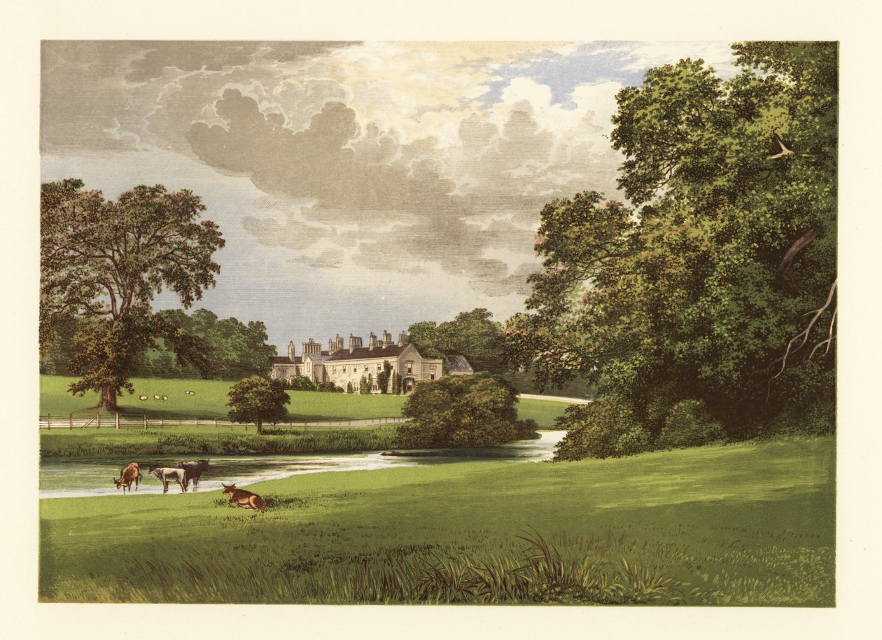 Castle MacGarrett, County of Mayo, Irsko. od Alexander Francis (after) Lydon