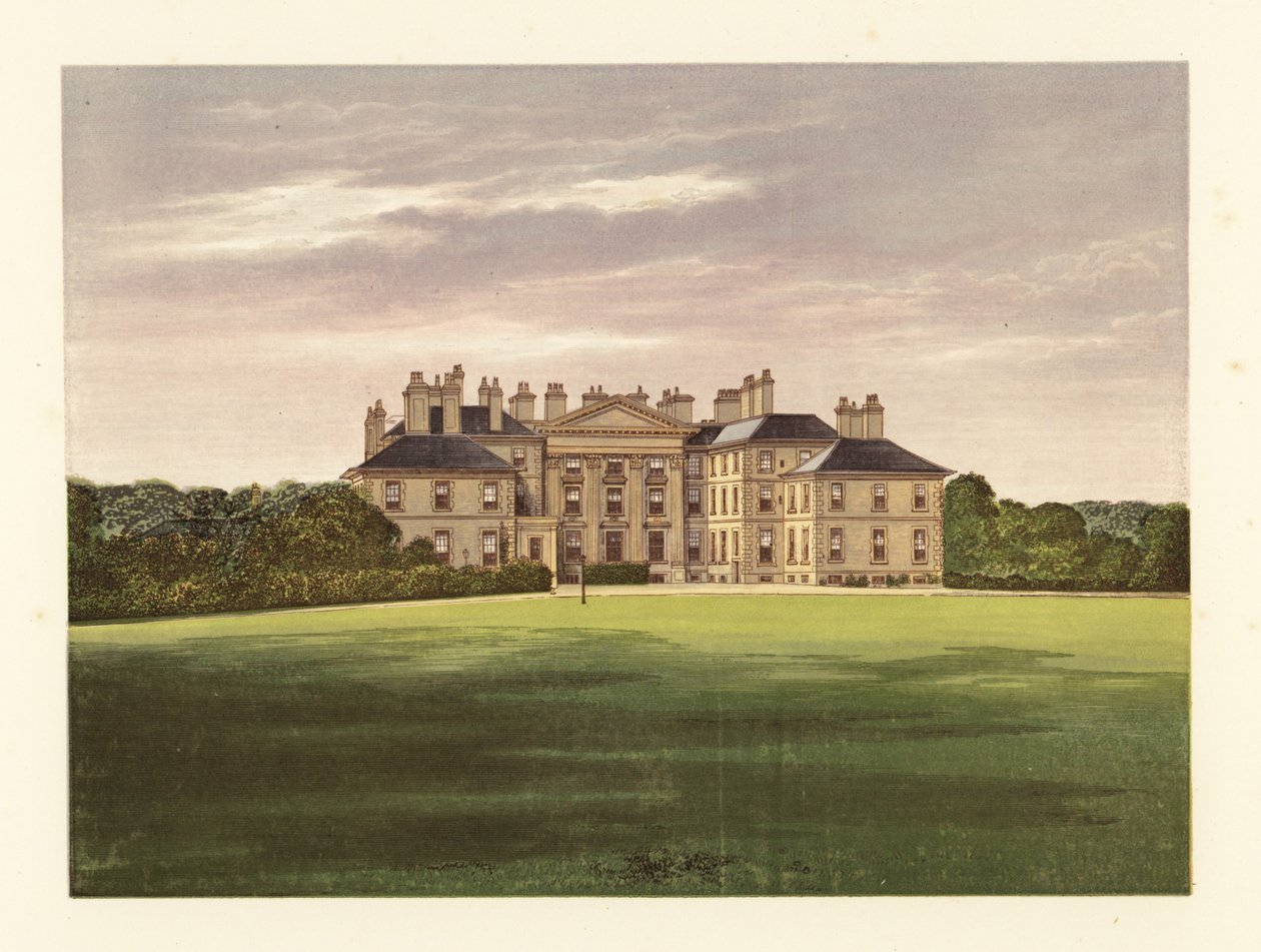 Palác Dalkeith, Edinburgh, Skotsko. od Alexander Francis (after) Lydon