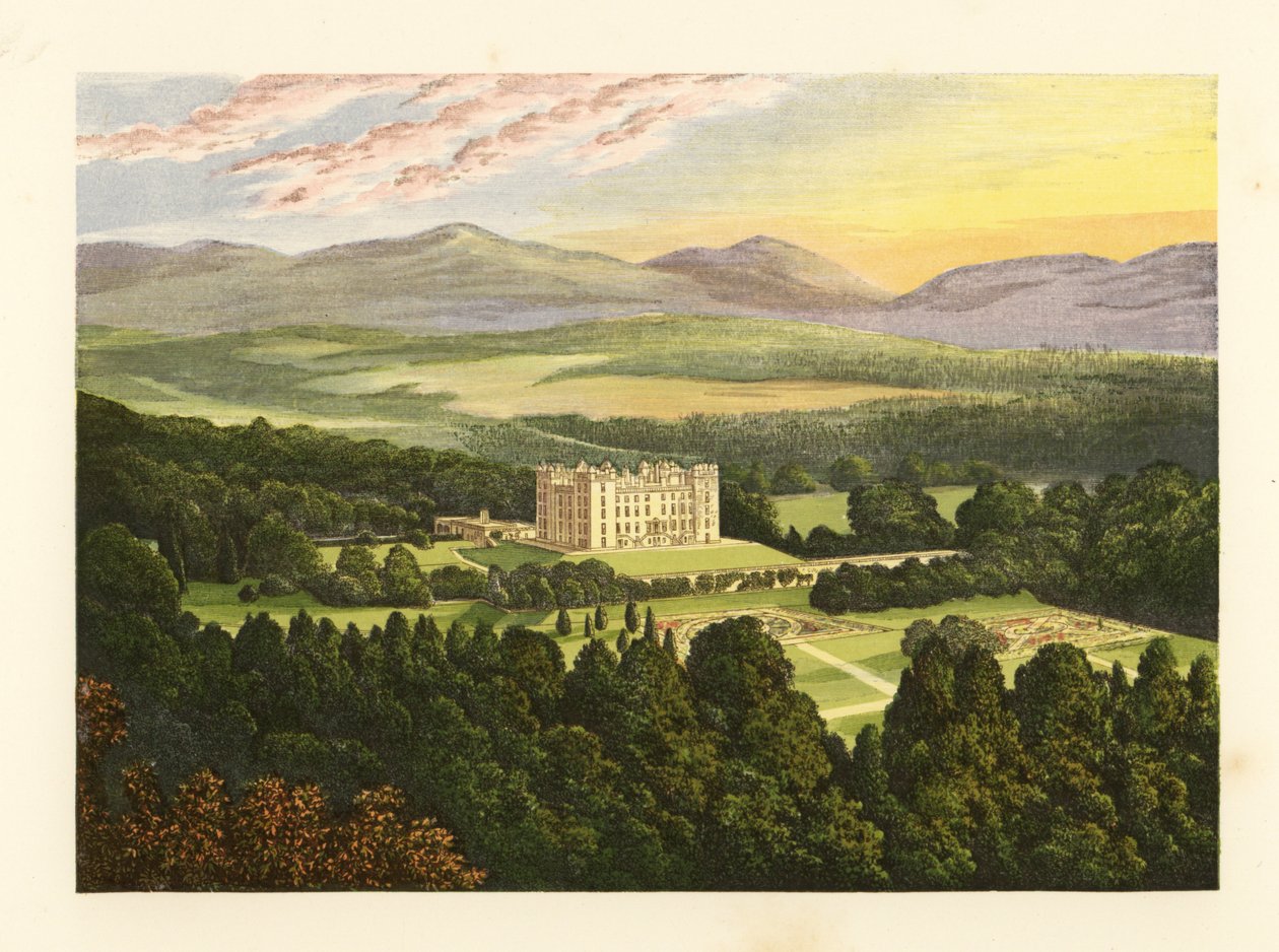 Hrad Drumlanrig, Dumfriesshire, Skotsko. od Alexander Francis (after) Lydon
