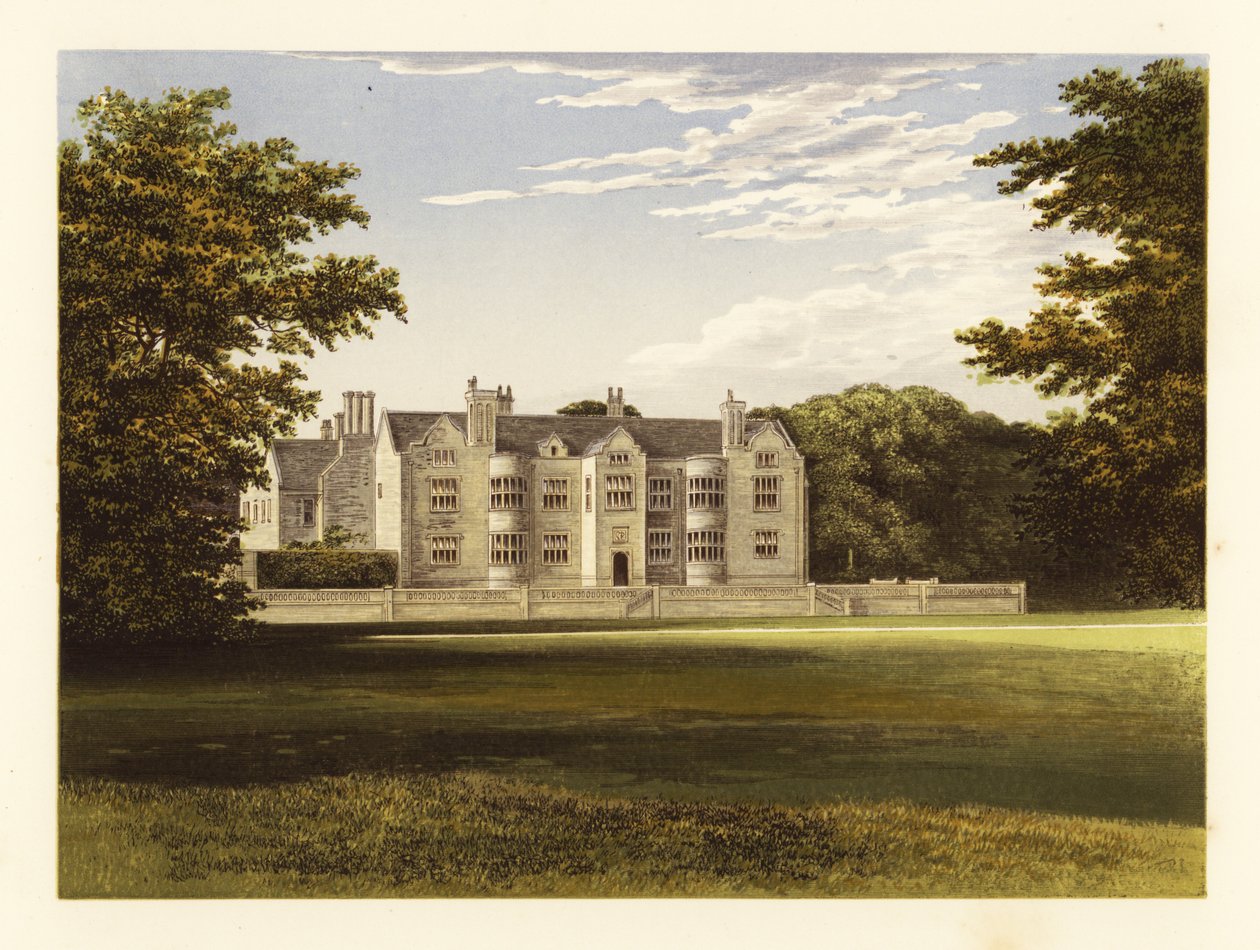 Glynde Place, Sussex, Anglie. od Alexander Francis (after) Lydon