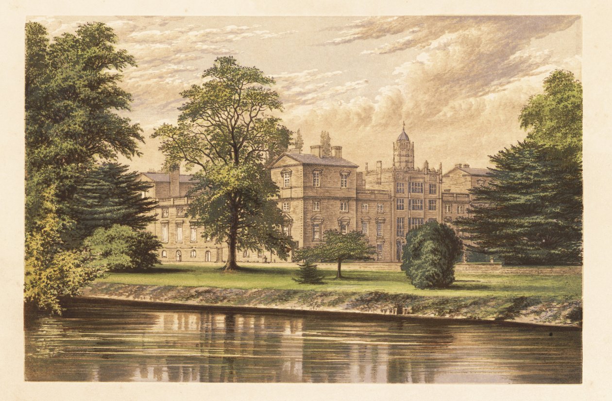 Wilton House, Wiltshire, Anglie. ,1880 (rytina) od Alexander Francis (after) Lydon