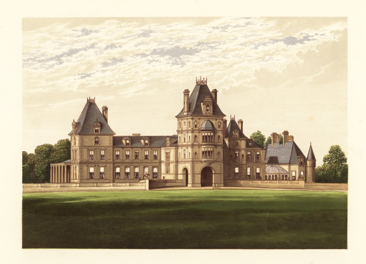 Wynnstay, Denbighshire, Wales od Alexander Francis (after) Lydon
