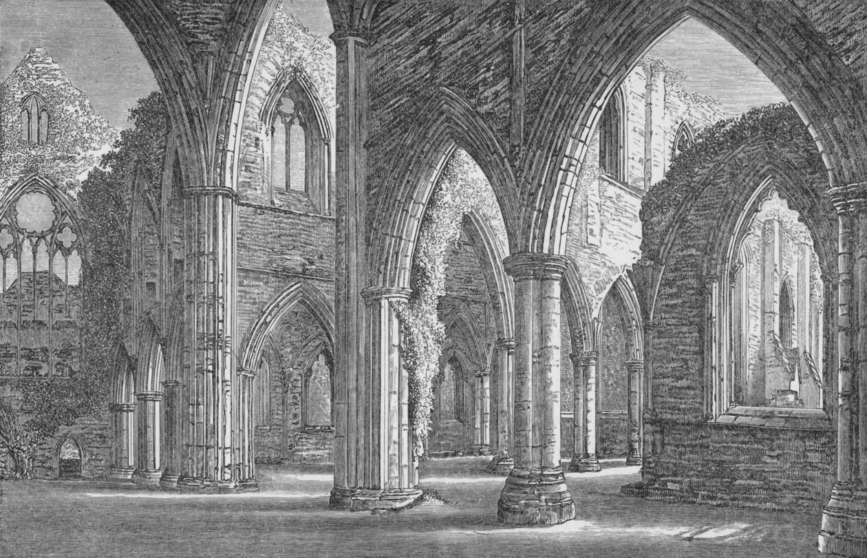 Z jižního transeptu, Tintern Abbey, c1885, 1897 od Alexander Francis Lydon