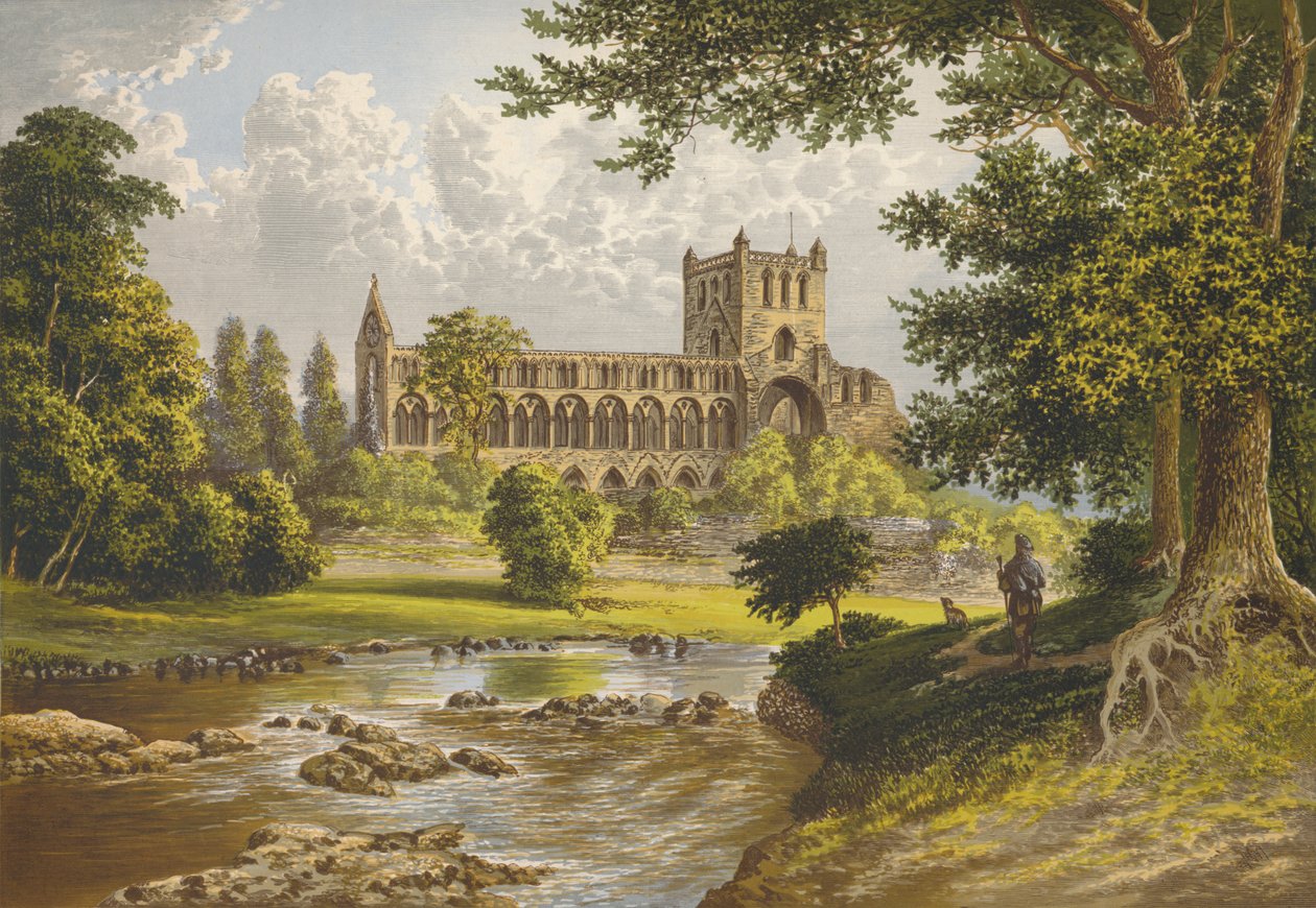 Jedburgh Abbey, 1882, 1897 od Alexander Francis Lydon