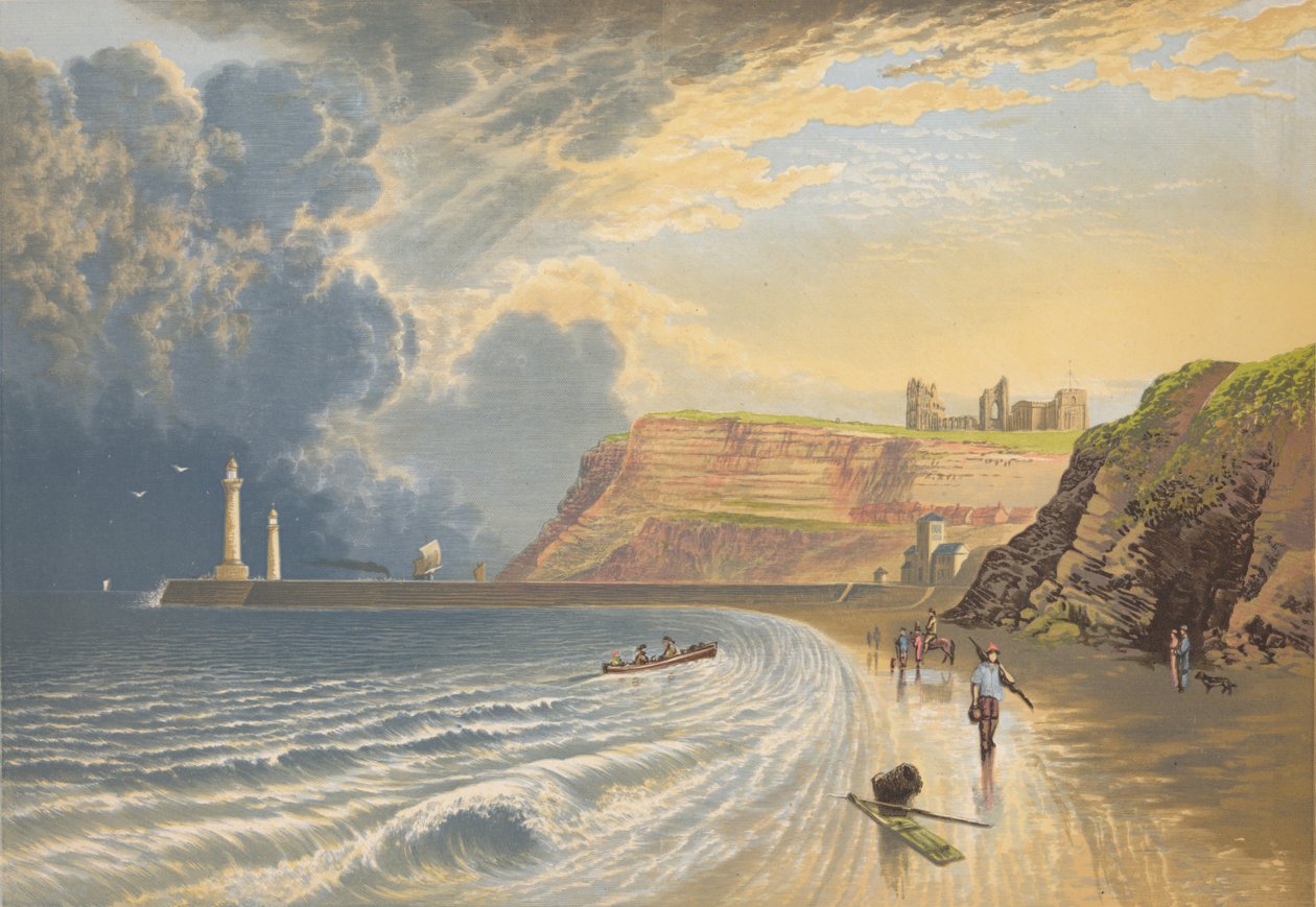 Whitby Abbey, c1880, 1897 od Alexander Francis Lydon