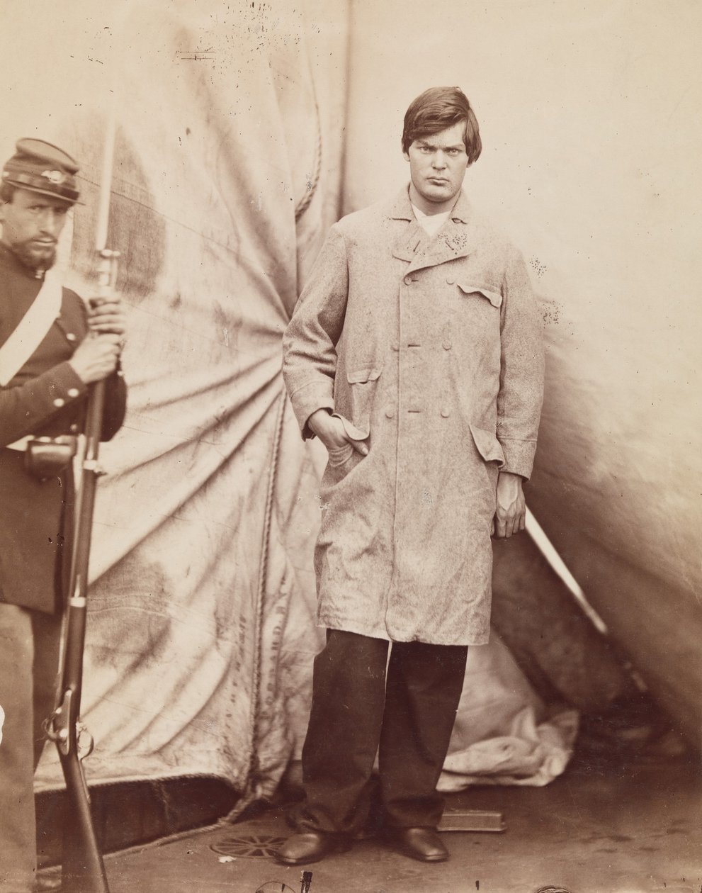 Lewis Powell [také znám jako Lewis Payne], 27. dubna 1865. od Alexander Gardner