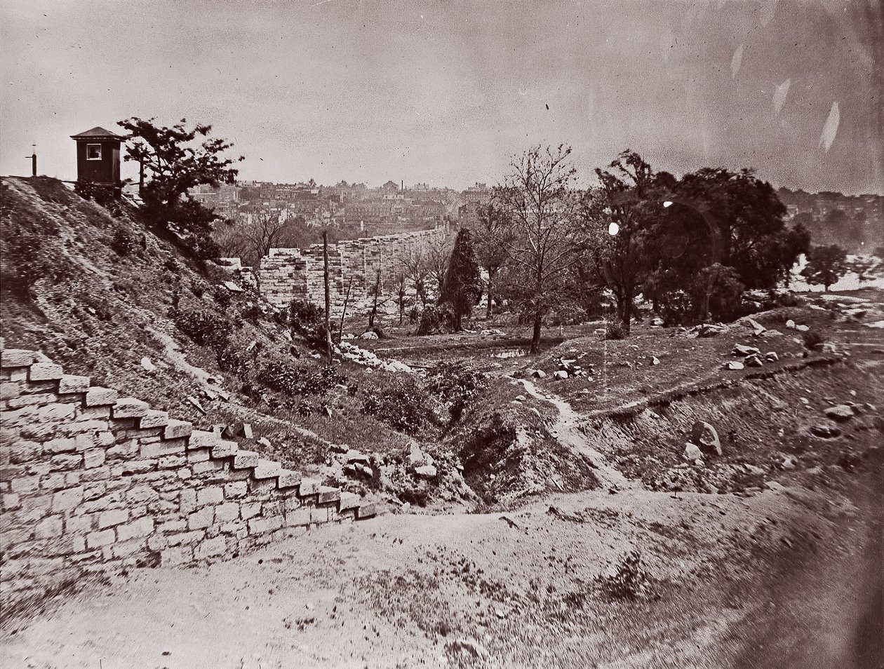 Ruiny R & P Railroad Bridge, Richmond, ca. 1865. od Alexander Gardner