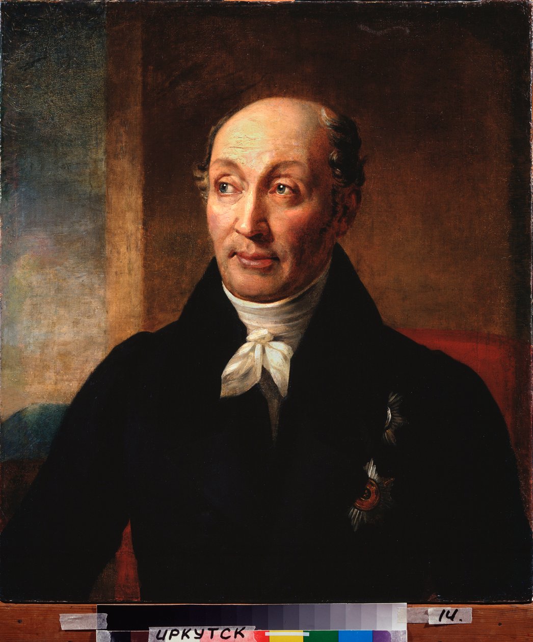 Portrét státního tajemníka hraběte Michaila Speranského (1772-1839) (Portrét státního tajemníka hraběte Michaila Speranského) - obraz Alexandra Grigorjeviče Varnka (1782-1843), olej na plátně od Alexander Grigoryevich Varnek