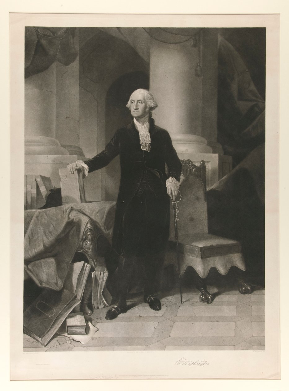 George Washington od Alexander Hay Ritchie
