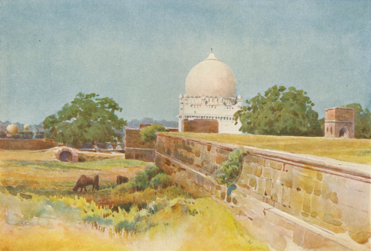 A Nameless Tomb, Bijapur, c1880 1905. od Alexander Henry Hallam Murray