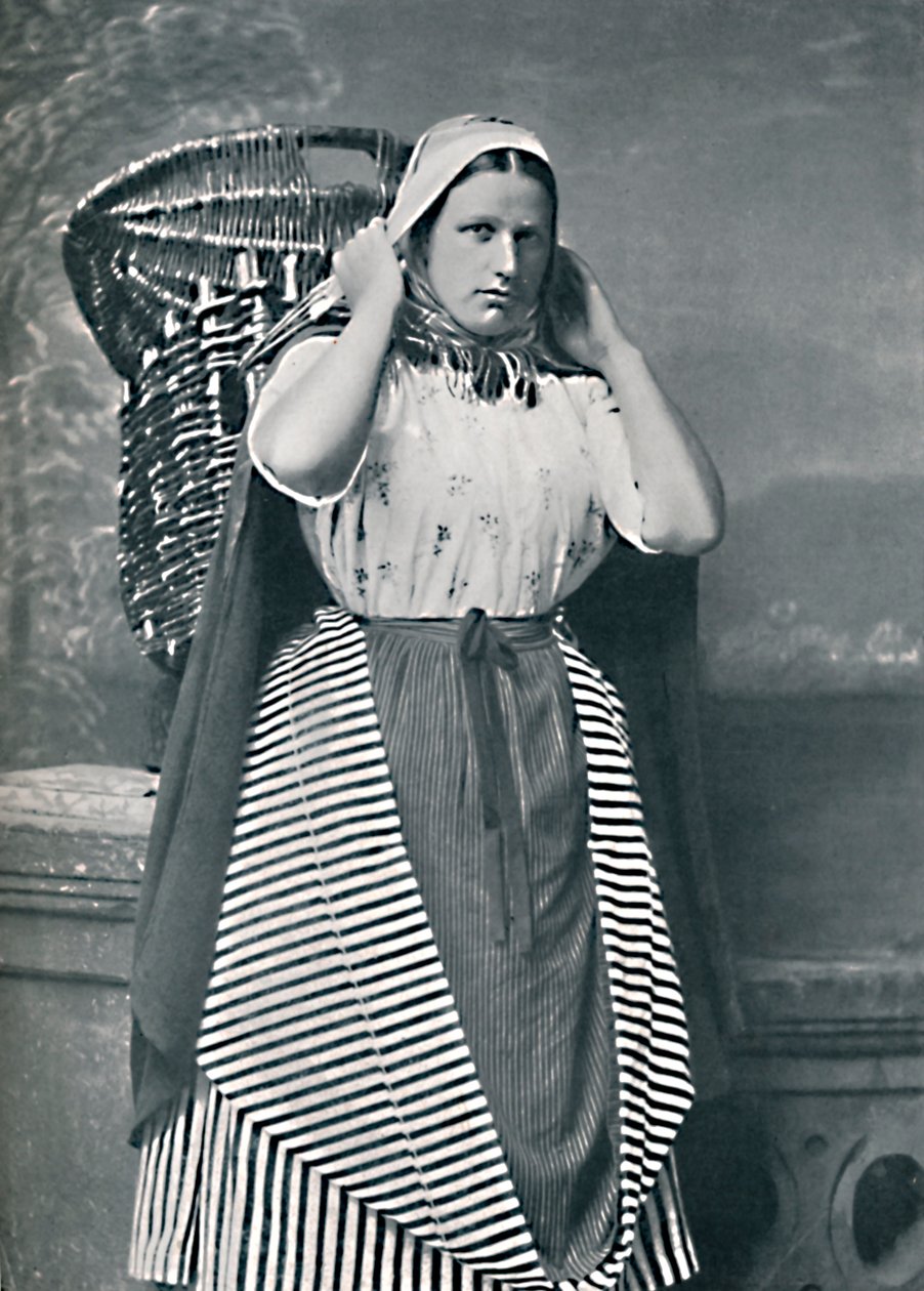 Rybí žena z Newhavenu, Skotsko, 1912 od Alexander Inglis