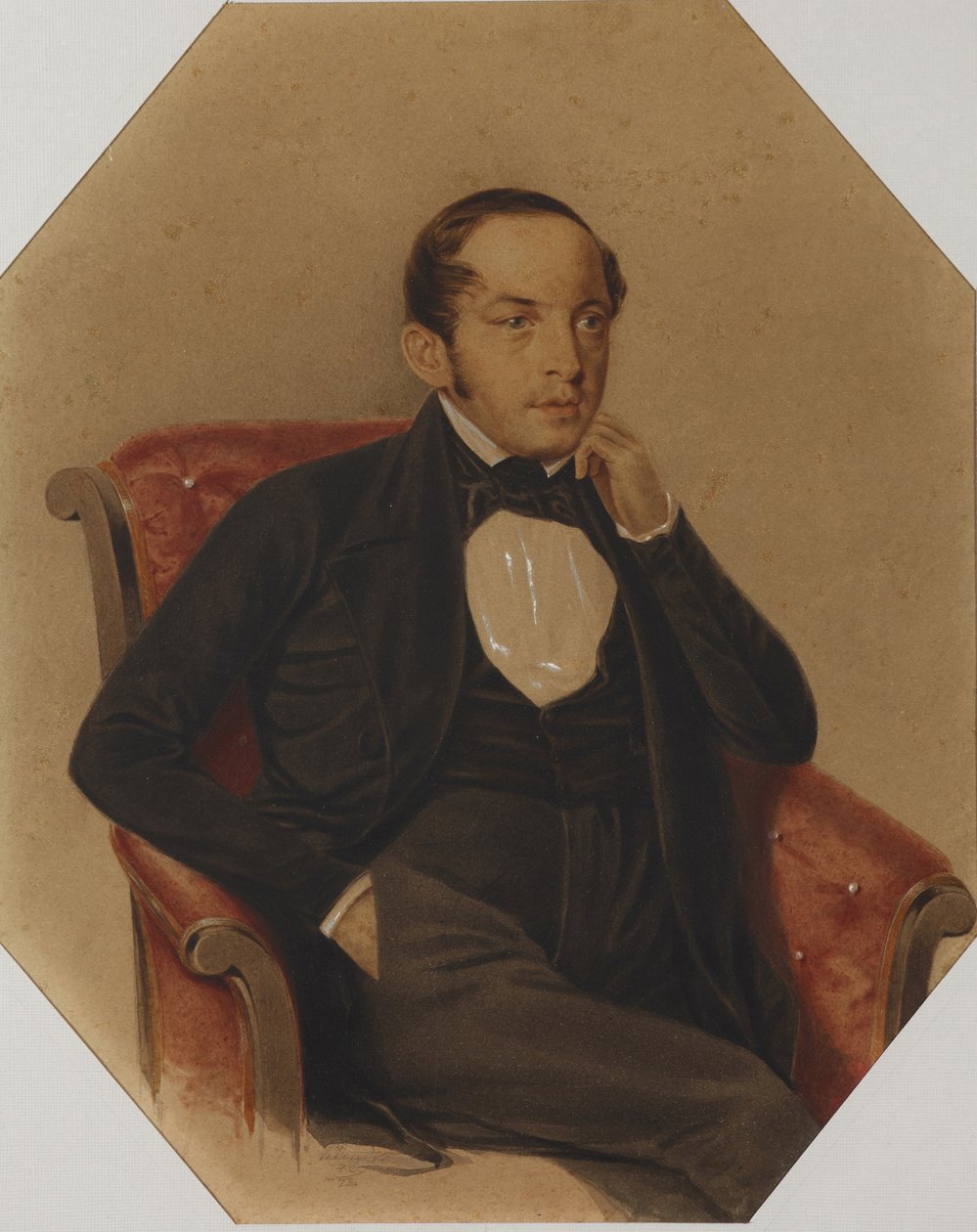 Vasilij Petrovič Zubkov 1799-1862, 1846. od Alexander Ivanovich Klünder