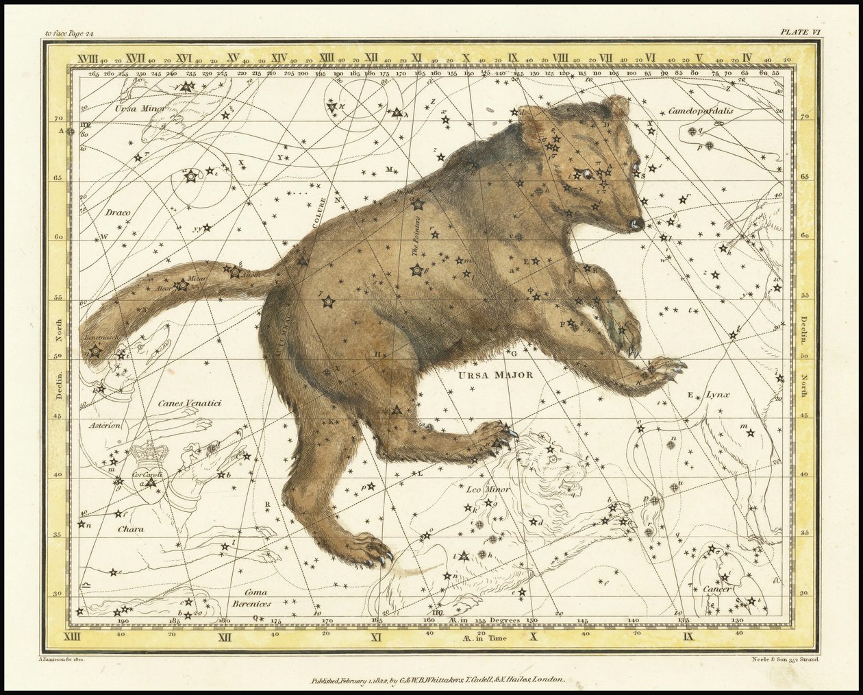 1822 - Alexander Jamieson -- Ursa Major od Alexander Jamieson