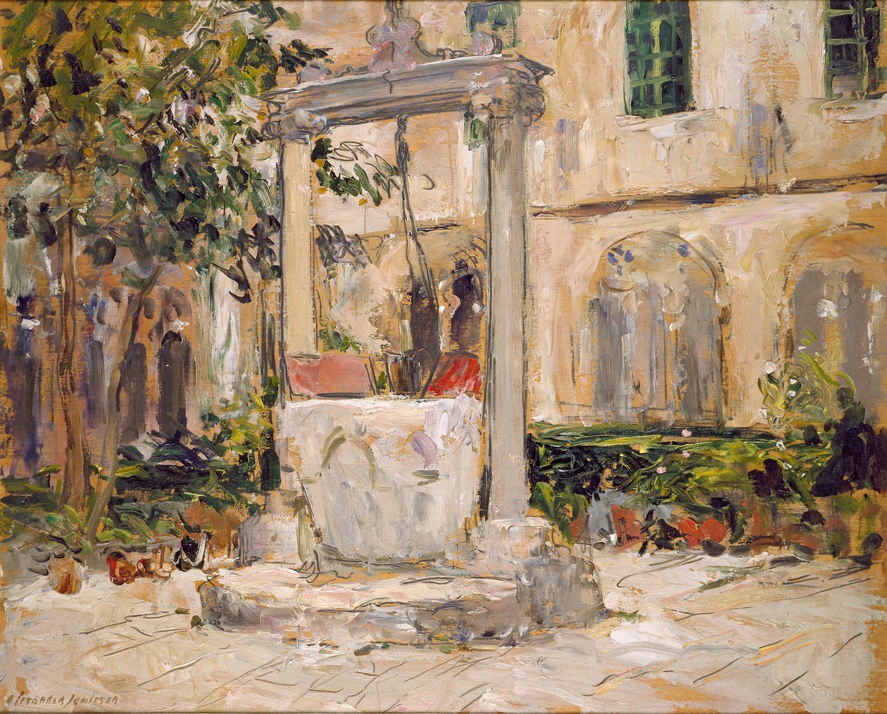 Klášter dominikánského kláštera, Dubrovník, počátek 20. století od Alexander Jamieson
