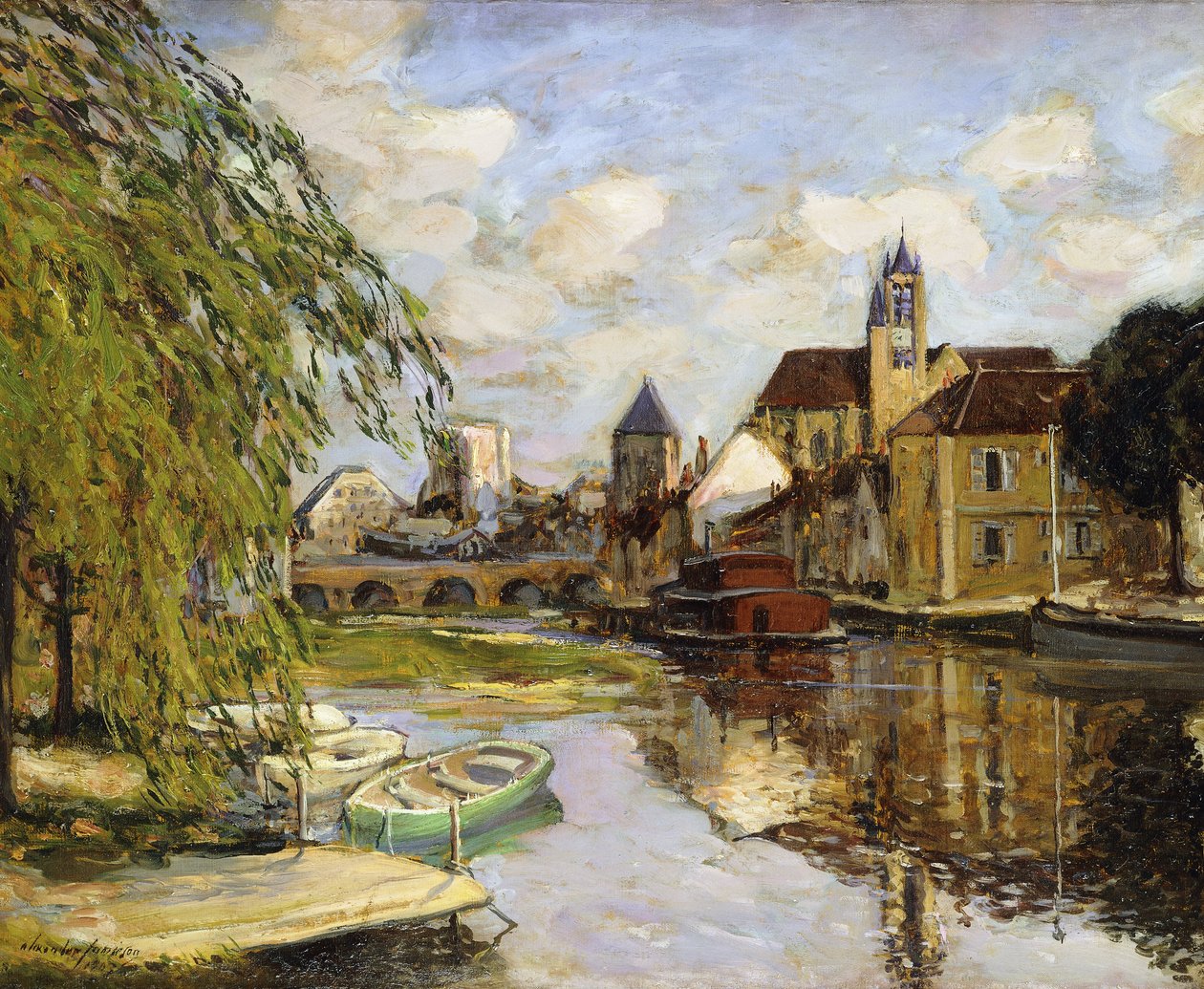 Řeka Moret od Alexander Jamieson